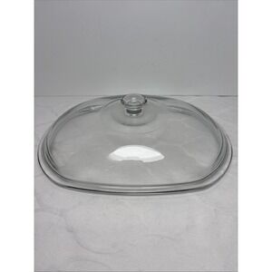 Original Rival Crock Pot Oval Glass Cover Lid Only  3860 3745 3755 3756